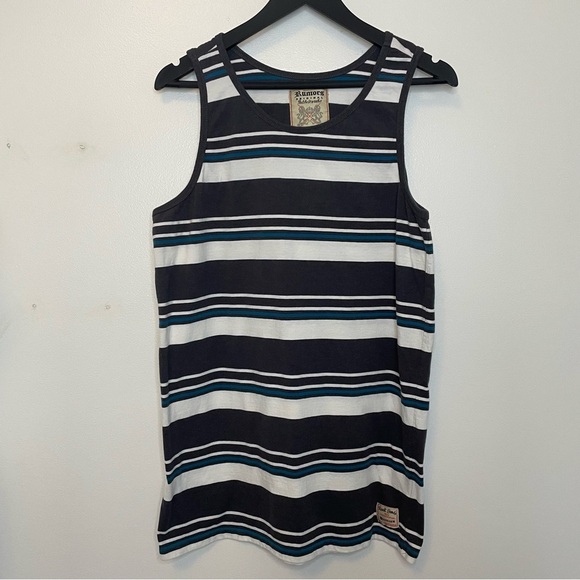 RUMORS Original Stripes Tank Top Men’s Large - Picture 6 of 11